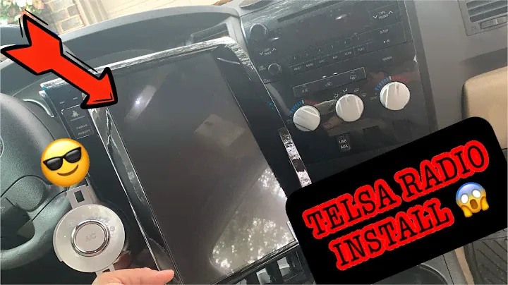 TESLA RADIO 12.1 INSTALL ON TOYOTA TUNDRA