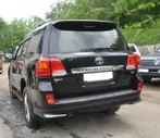 Комплект аэродинамический Toyota LC 200 2012-15 черный (OEM Style)