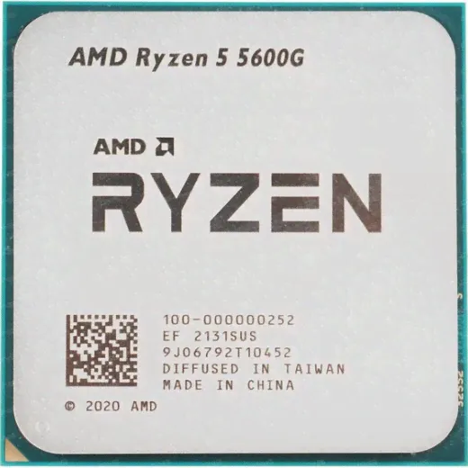 Процессор AMD Ryzen 5 5600G OEM AM4 (100-000000252) 6 x 3.9/4.4Hgz-0