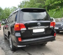 Комплект аэродинамический Toyota LC 200 2012-15 черный (OEM Style)