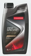 Полусинтетическое масло для автоматических трансмиссий Champ OEM Specific ATF DVI 1л Champion 8 205 705