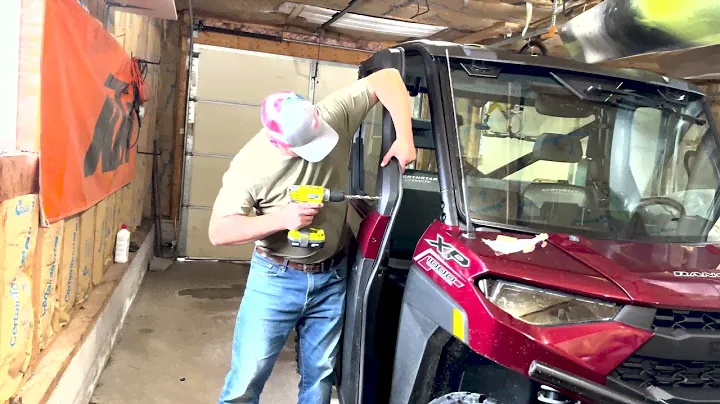 Polaris Ranger OEM side mirror install and review