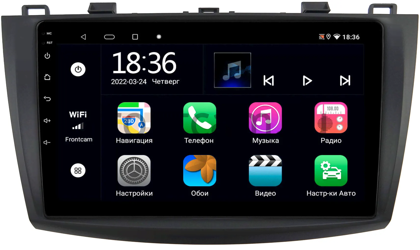 Штатная магнитола Mazda 3 (BL), Axela 2 2009-2013 OEM MT9-9050 2/32 Android 10 CarPlay-0