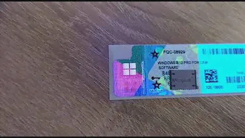 Windows 10 pro stiker