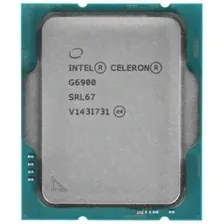 Процессор Intel CPU Celeron G6900 Alder Lake OEM {3.4GHz, UHD Graphics 710, Socket1700}