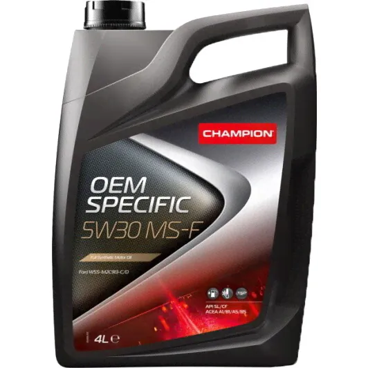 CHAMPION OEM Specific 5W-30 MS-F 4L моторные масла