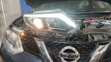 Фары комплект Nissan Rogue 2014 2015 Full Led новый OEM 26010 4BA5A, 26060 4BA2A