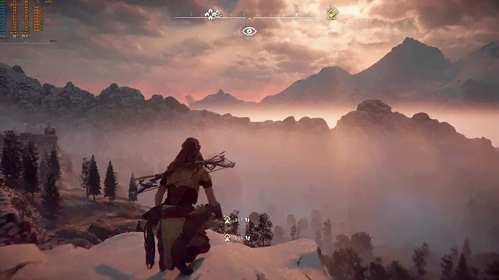 Xeon E3-1270 v1 RX570 4GB Horizon Zero Dawn Gameplay PC