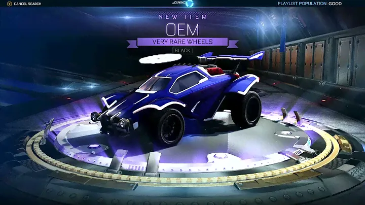 Black OEM Pull Straight Into A Game! | Rocket League