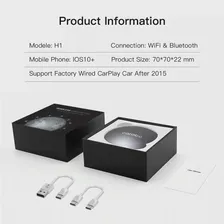 Беспроводной адаптер CARABC Apple Carplay OEM, переходник, проводной Carplay в беспроводной мини-бокс для VW AUDI Volvo и т. Д. (art.: 3920be609bf9c)