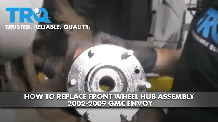 How to Replace Front Wheel Hub Assembly 2002-2009 GMC Envoy