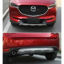Накладки на бампера OEM для Mazda CX-5 2017-2024 артикул oem-1166
