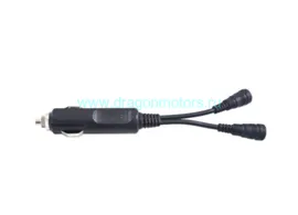 Адаптер для подключения к гнезду прикуривателя, с двумя RCA разъемами OEM: SM-01200, 01-601