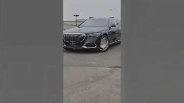 Our armored 2023 Mercedes Maybach. A car you get driven in not drive. #armored #car #maybach