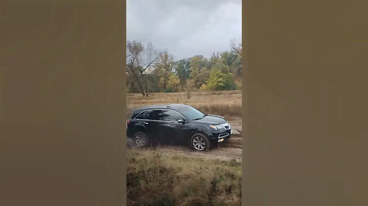 Легкий off-road mdx 2#mdx #acura акура на внедорожье