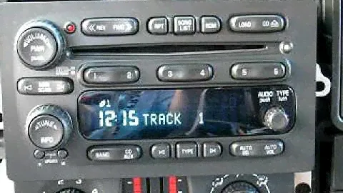 GM OEM 6 DISC CD CHANGER
