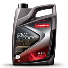 Масло моторное синтетическое CHAMPION OEM SPECIFIC 5W30 C3 SP EXTRA, ACEA: C3, API: SP (4л) 1049362/1049359