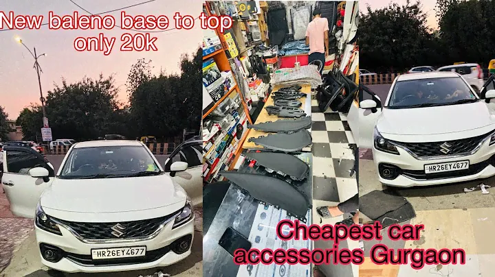New baleno base to top all Maruti genuine accessories oem fitting.   Only 20hajar me