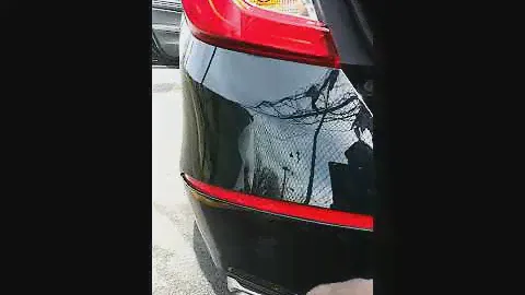Mr. Clean back bumper trim chrome trim 2019 Honda Accord Sport