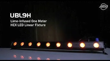 ADJ Lighting UBL9H Linear Fixture Demo
