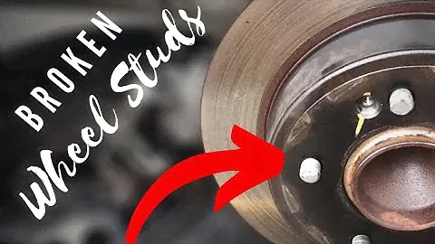 How to replace a broken wheel stud or wheel hub (Hyundai Elantra)