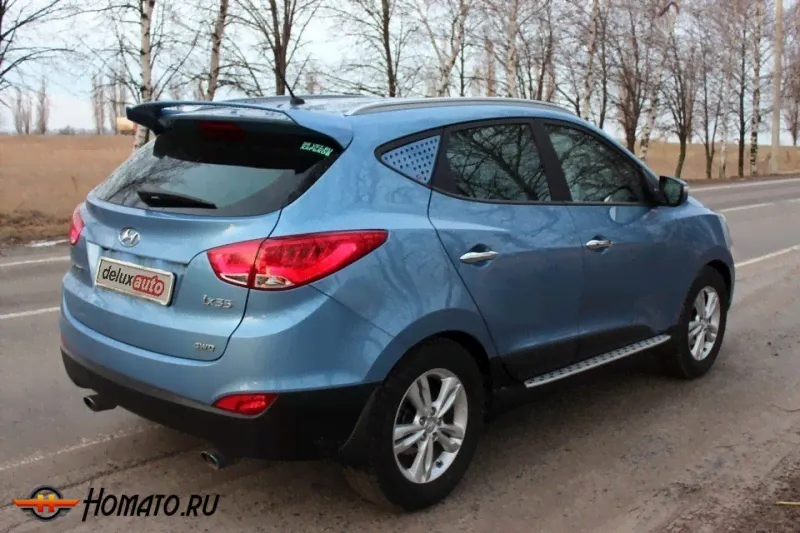 Пороги OEM bmw style для HYUNDAI ix35 "10-/"14--3
