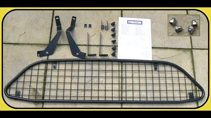Mazda CX5 Dog Guard 2012 17 Original OEM Part No KD45 V1 280 100% COMPLETE