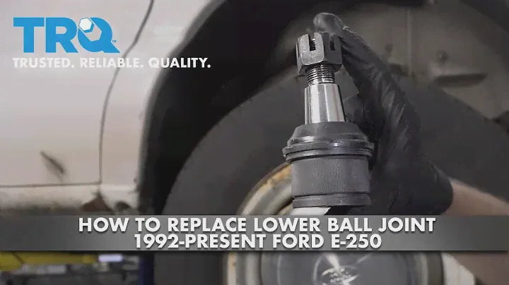 How To Replace Lower Ball Joint 1992-Present Ford E-250
