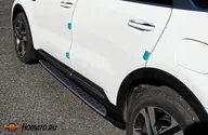 Пороги для Kia Sorento 4 2020+ | OEM style