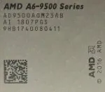 Процессор AMD A6 9500 OEM <65W, 2C/­2T, 3.8Gh(Max), 1MB(L2-1MB), AM4> (AD9500AGM23AB)-1