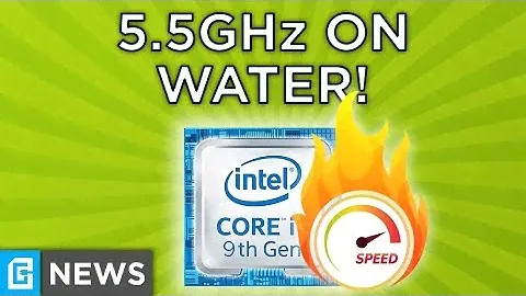 i7 9700k Overclocked To 5.5GHz On 8 Cores!