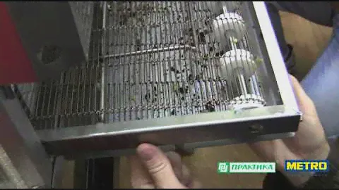 Очистка конвейерной печи HV45 от OEM.