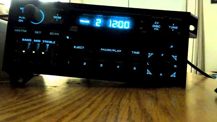 Chrysler Jeep Dodge Plymouth OEM AM/FM Radio CD Player with Equalizer