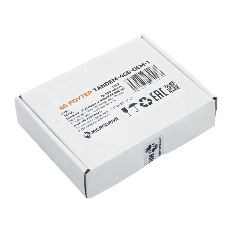 Роутер для встраивания Тандем-4G6 (Tandem-4G6-OEM-1) CAT6 Gigabit Ethernet-4