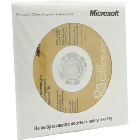Microsoft Office 2010 OEM Home and Business x32/x64 Rus T5D-00044/T5D-01549-0