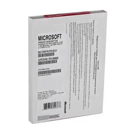 Microsoft Windows Server 2008 R2 OEM Standart 5 CAL 1-4 CPU x64 Rus