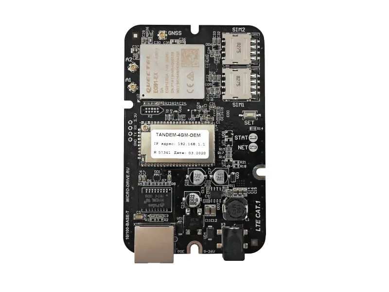 Роутер Microdrive Tandem-4GM-OEM-1, Tandem-4GM-OEM-1
