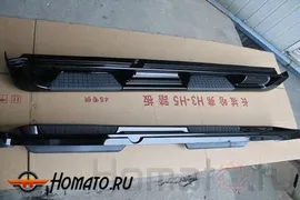 Пороги OEM, "вставка" с надписью Kyron для SSANGYONG Kyron "07-