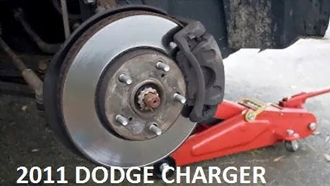 2013 Dodge Charger Front Brake Pad Replace Install