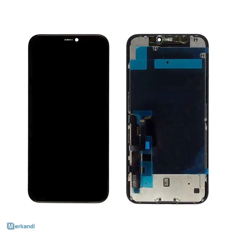 OEM iPhone 11 LCD дисплей черный - оригинальное качество RETINA для крепления на шасси