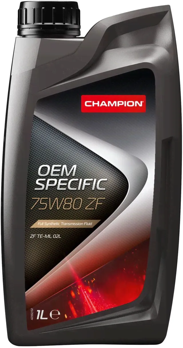 Масло трансмиссионное CHAMPION OEM SPECIFIC 75W80 ZF, 1 л